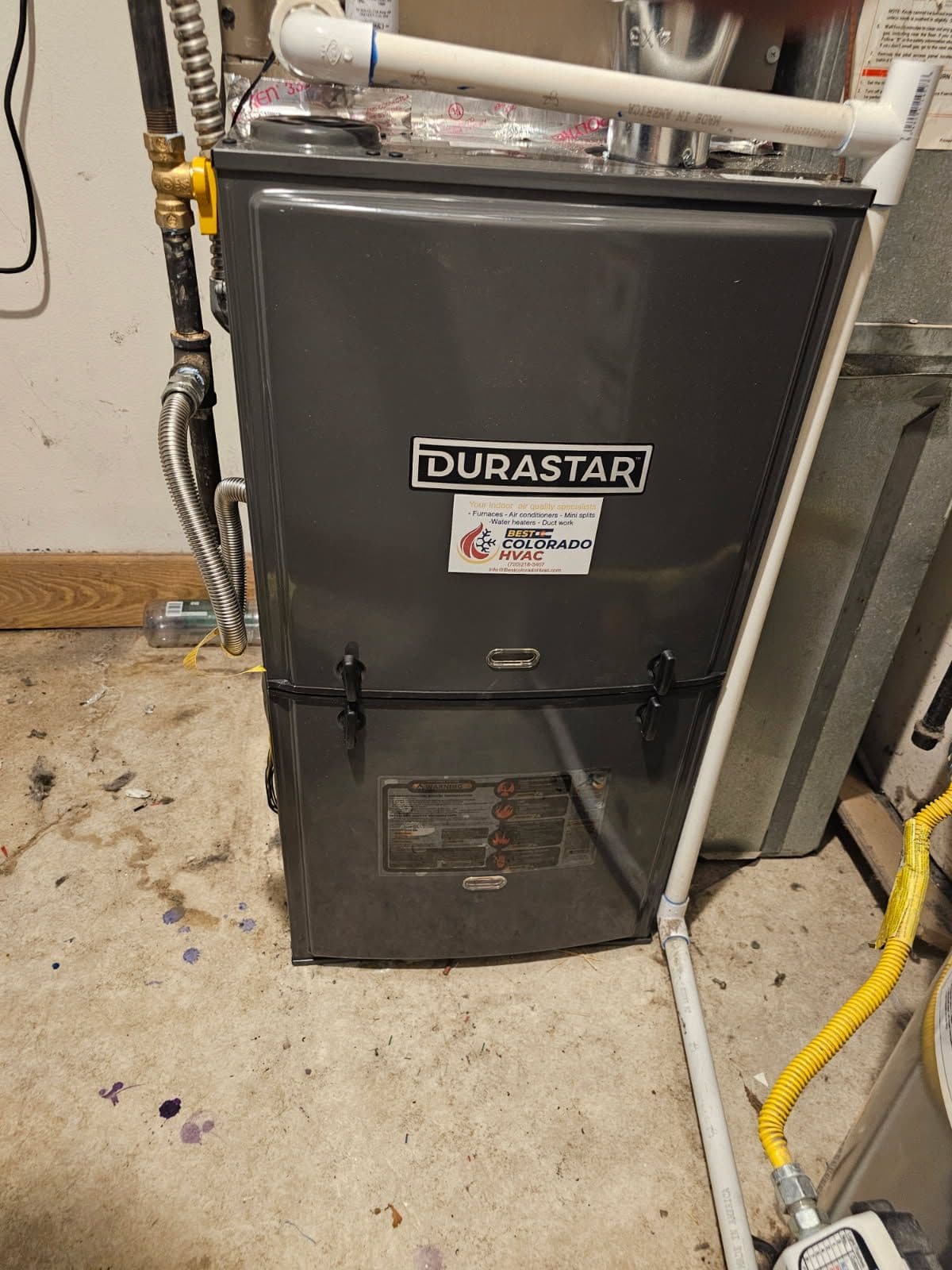 Durastar Furnace Installation in Littleton